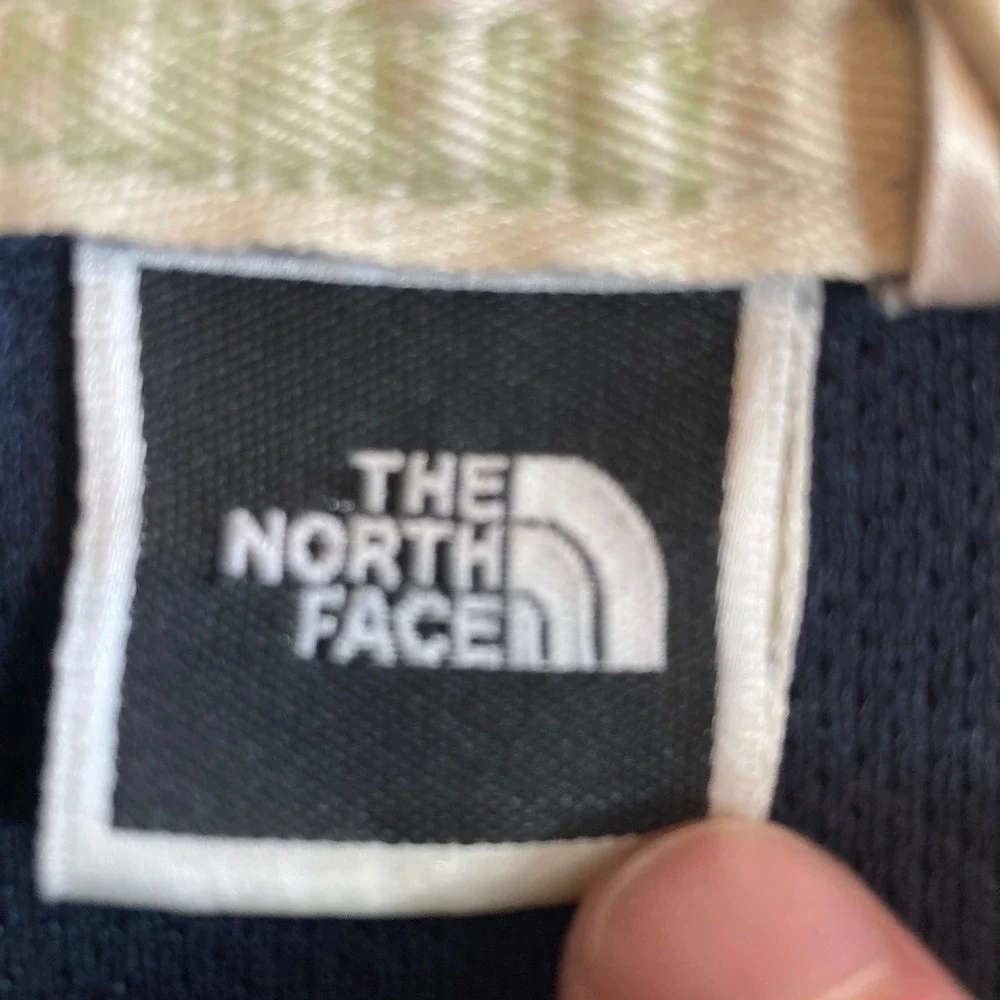 The North Face Tekware Mens XL Navy Blue Ribbed Mock Neck Long Sleeve‎ Shirt USA